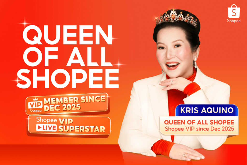 The Queen of All Media returns to Shopee, bringing her shopping expertise to Shopee VIP, Shopee Live, Short Dramas and the year’s biggest double-digit sales