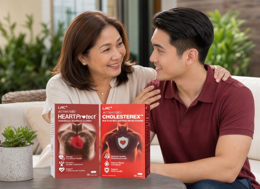 LAC Activated Heart Protect and Cholesterex supplements for World Heart Day 2026